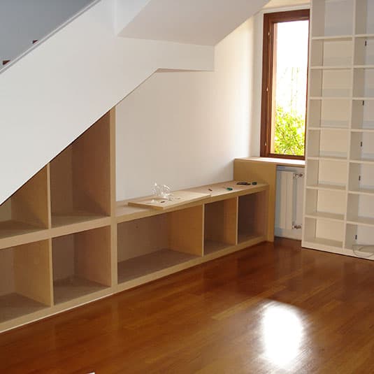 Arredo design - Montaggio dei mobili fai da te - La prova del grezzo